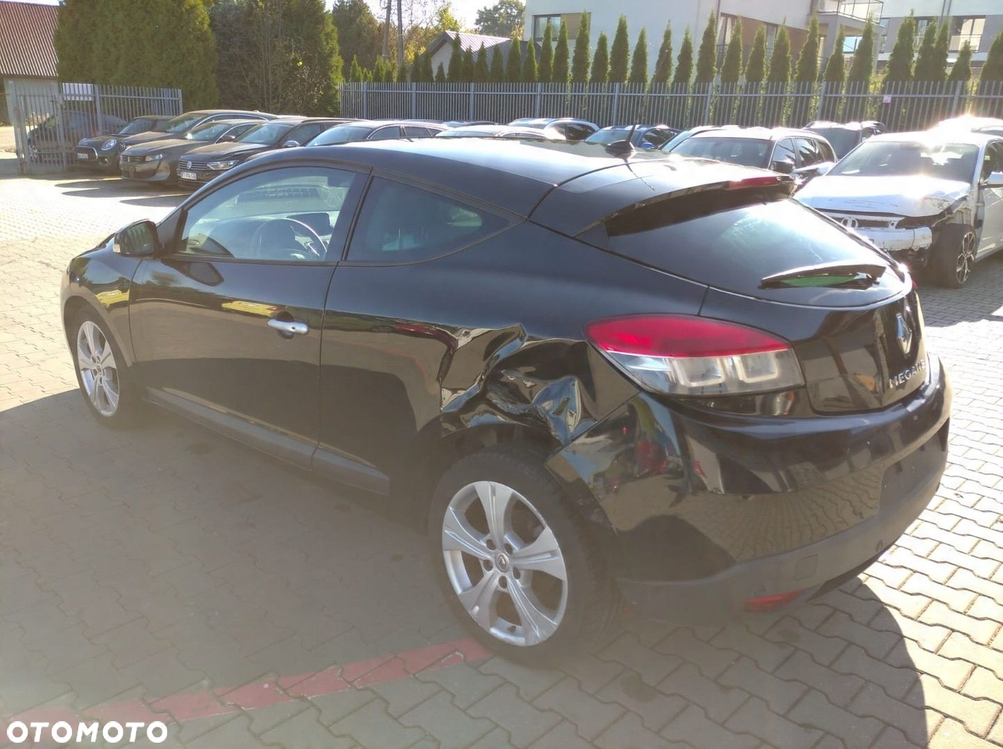 RENAULT MEGANE 3 III COUPE KLAPA POKRYWA SZYBA BAGAŻNIKA TYŁ TYLNA TEGNE - 9