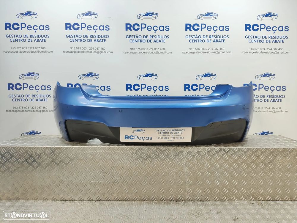 Parachoques Traseiro Original BMW Serie 1 F20 F21 Pré LCI Pack M Com Sensores Estacionamento - 4