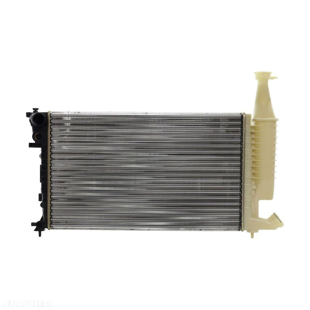 Radiator racire Citroen Berlingo, 1996-2002, Peugeot Partner, 1996-2002, Motorizare 1,4 55kw; 1,6 80/81kw; 1,8 66kw Benzina, tip climatizare Cu/fara AC, cutie Manuala, dimensiune 608x377x23mm, Cu lipire fa - 1