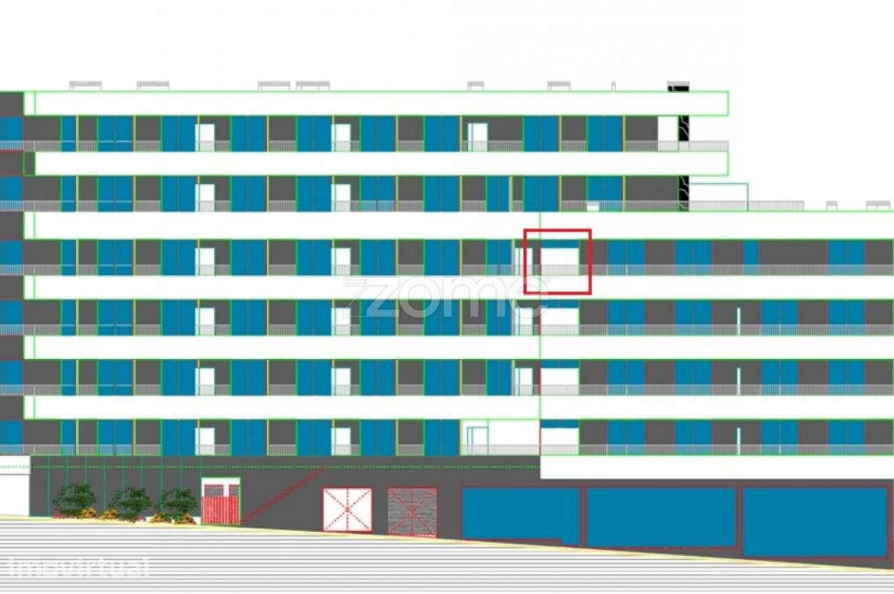 Apartamento T2 c/ Varanda, Freamunde, Paços de Ferreira (Fração BF) - Grande imagem: 2/17