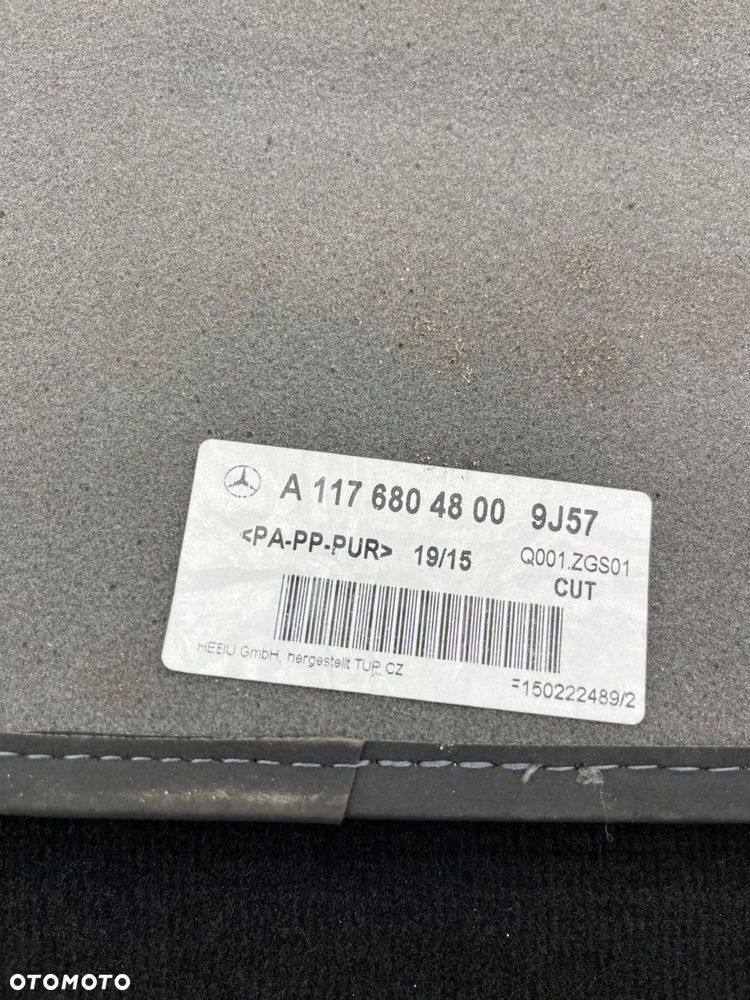 mercedes w246 w176 amg dywaniki welurowe komplet a1176804600 - 13