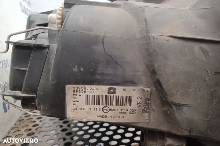 Far stanga 6L1941005A Seat Ibiza 4 6J [2008 - 2012] Hatchback 5-usi 1 - 3