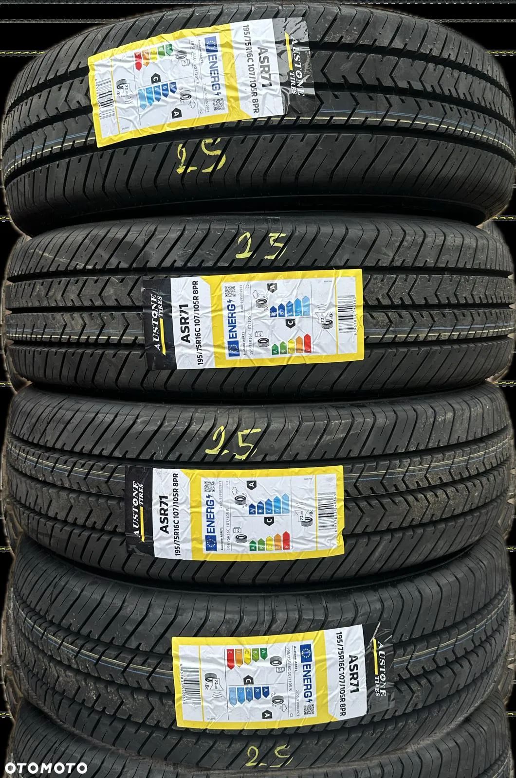 4 x 195/75R16C Austone ASR71 Opony Letnie Dostawcze 2025 r. - 1