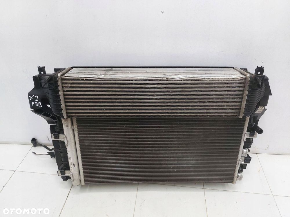 bmw x2 f39 18-23r 2.0 d chłodnice wentylator komplet - 1