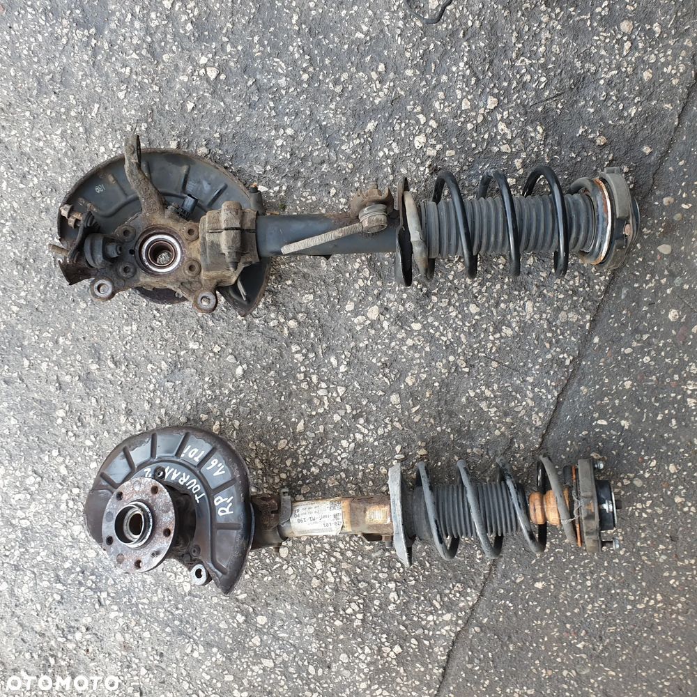 VW TOURAN I 1.6 TDI MCPERSON MCPHERSON ZWROTNICA PRAWA 1T0412015PQ 1K0400054GF 1K0400053GF  12R - 1