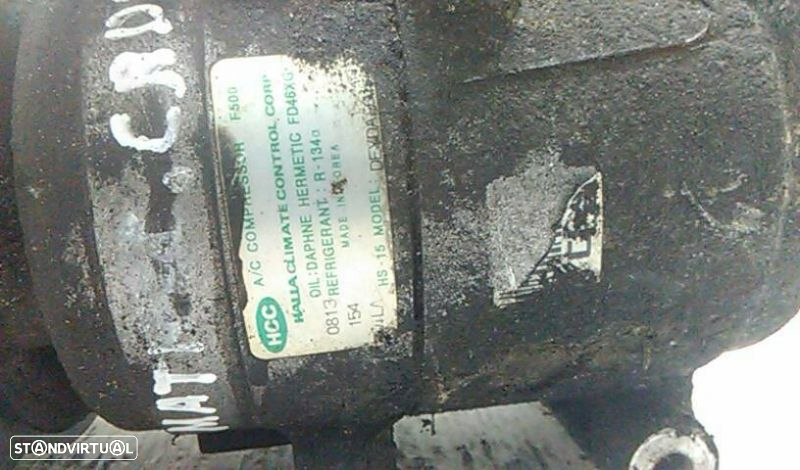 Compressor Do Ar Condicionado Hyundai Matrix (Fc) - 3