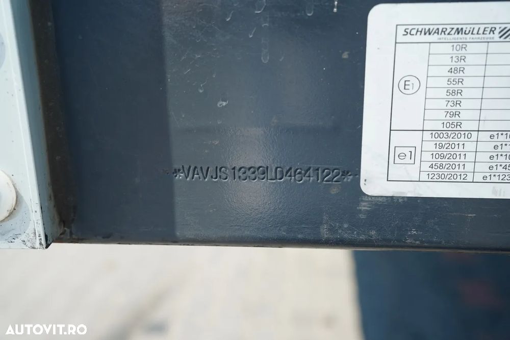 Schwarzmuller / CU PREȚIE / STANDARD / TRANSPALET / AXE SAF / 2020 - 32