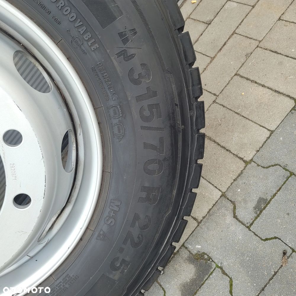 KOŁO CONTINENTAL CONTI HYBRID HD3 315/70R22.5 FELGA 9.00 - 3
