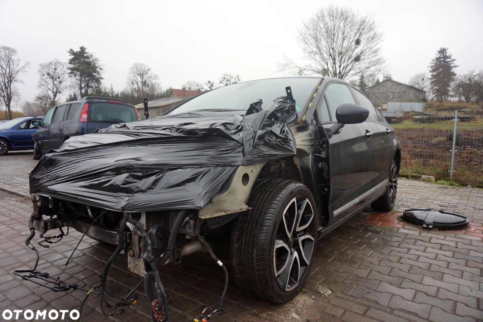 CITROEN C5 III X7 SEDAN 2008 KTVD 2.2 HDI DW12BTED4 170KM 20MB21 CZARNY na części - 1