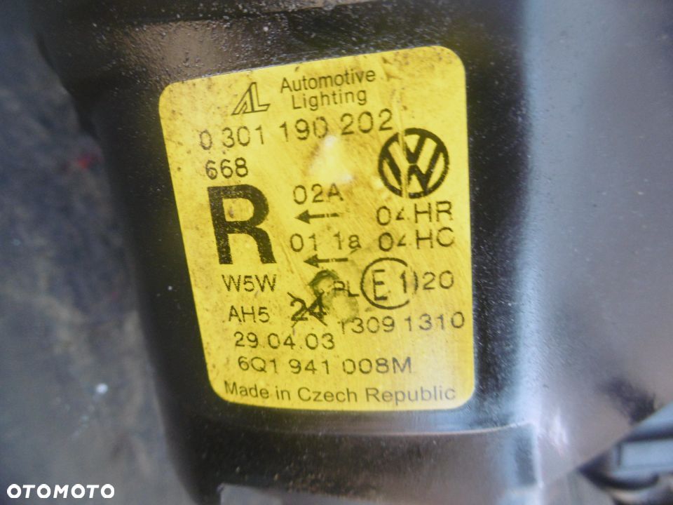 Lampa prawa POLO 9N AL EUROPA - 4