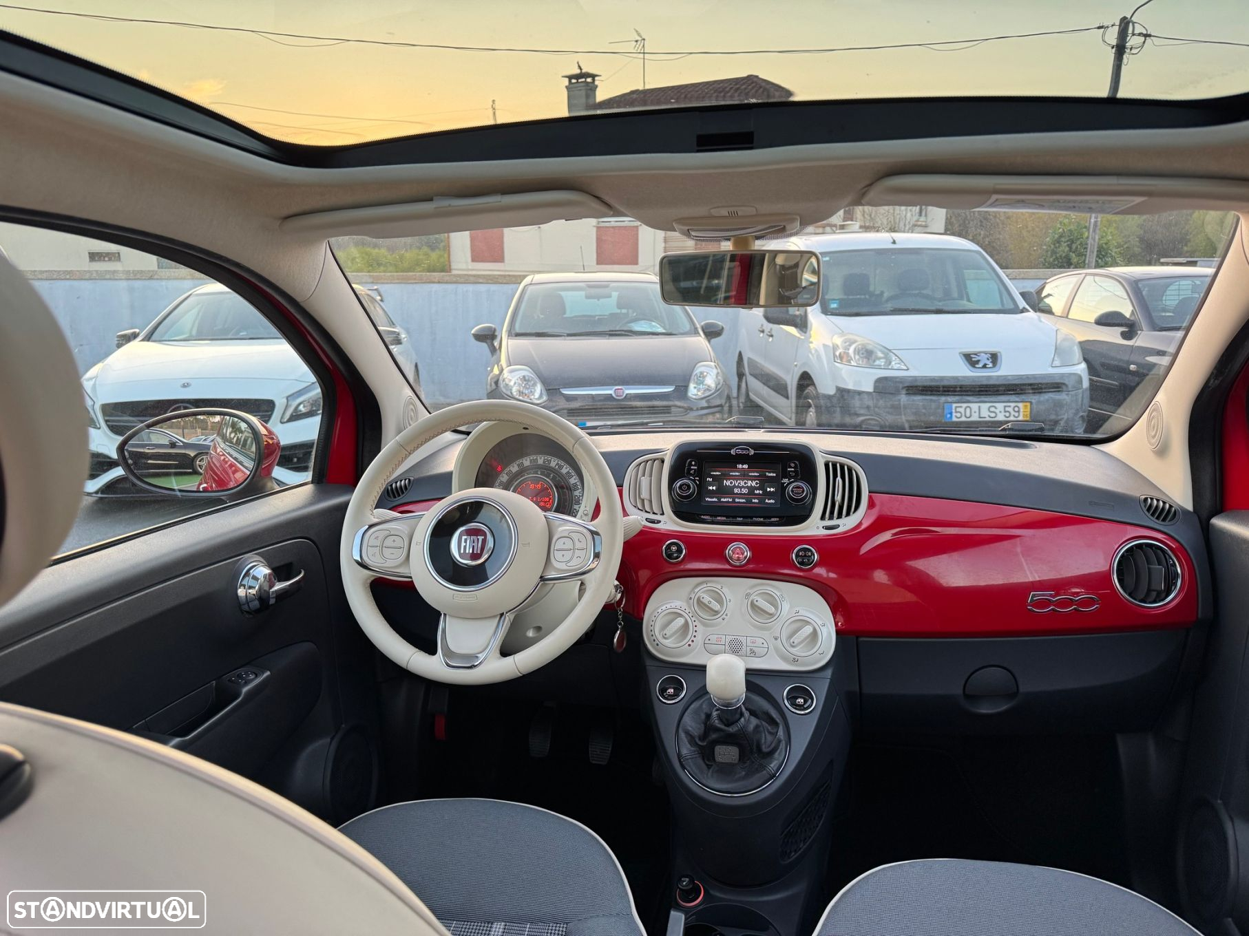 Fiat 500 1.2 Lounge S&S - 24