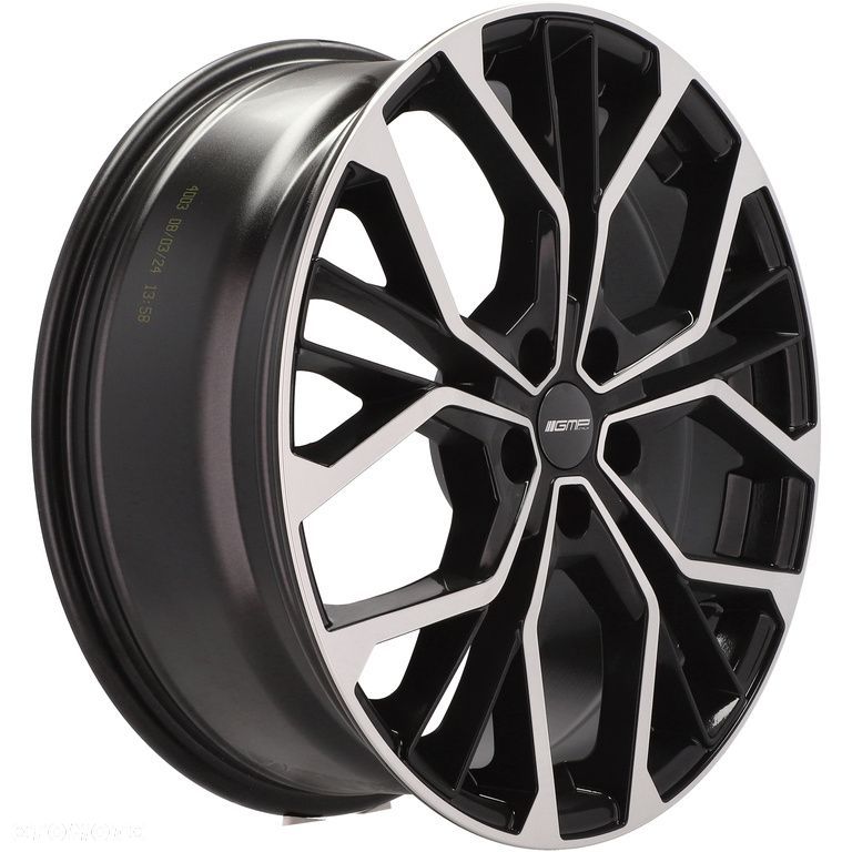 4x Felgi 17 m.in. do JEEP Cherokee Compass OPEL Astra Corsa D E Zafira SAAB 9-3 - MATISSE - 7