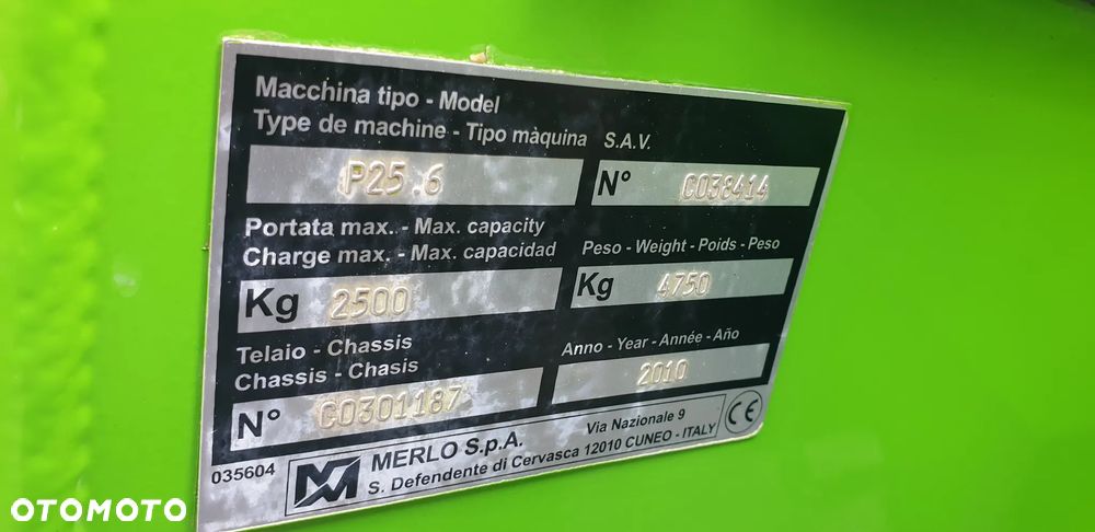 Merlo P25.6 najbogatsza opcja wyposażenia PIĘKNY STAN!! - 20