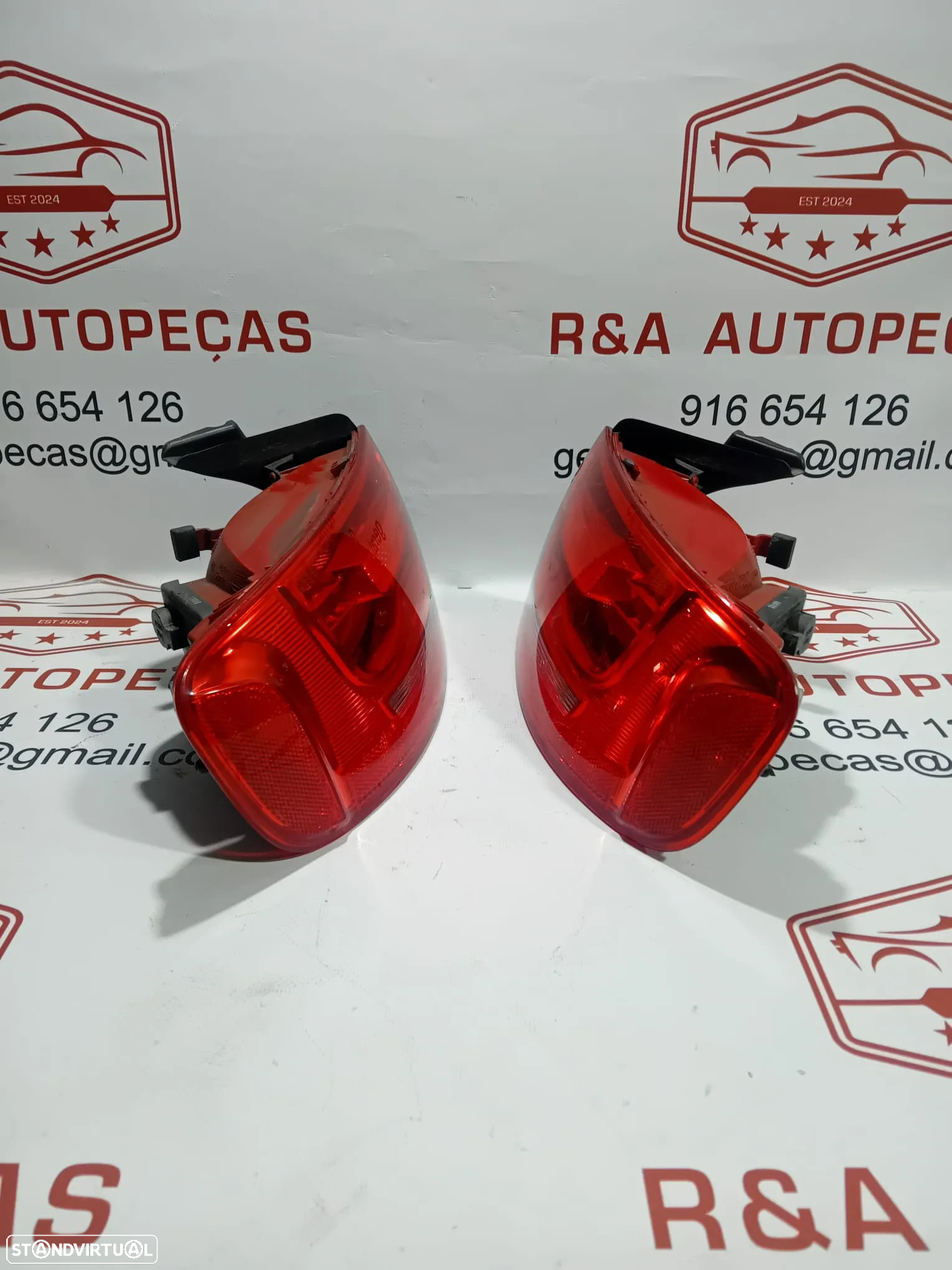 Farolins Trás Traseiro Direito Esquerdo Audi A4 B8 Original - 3