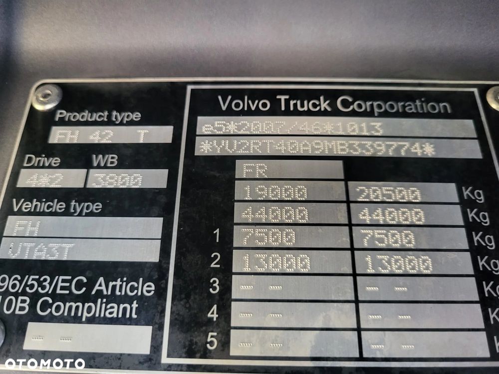 Volvo FH 500 EURO 5 I SAVE - 12