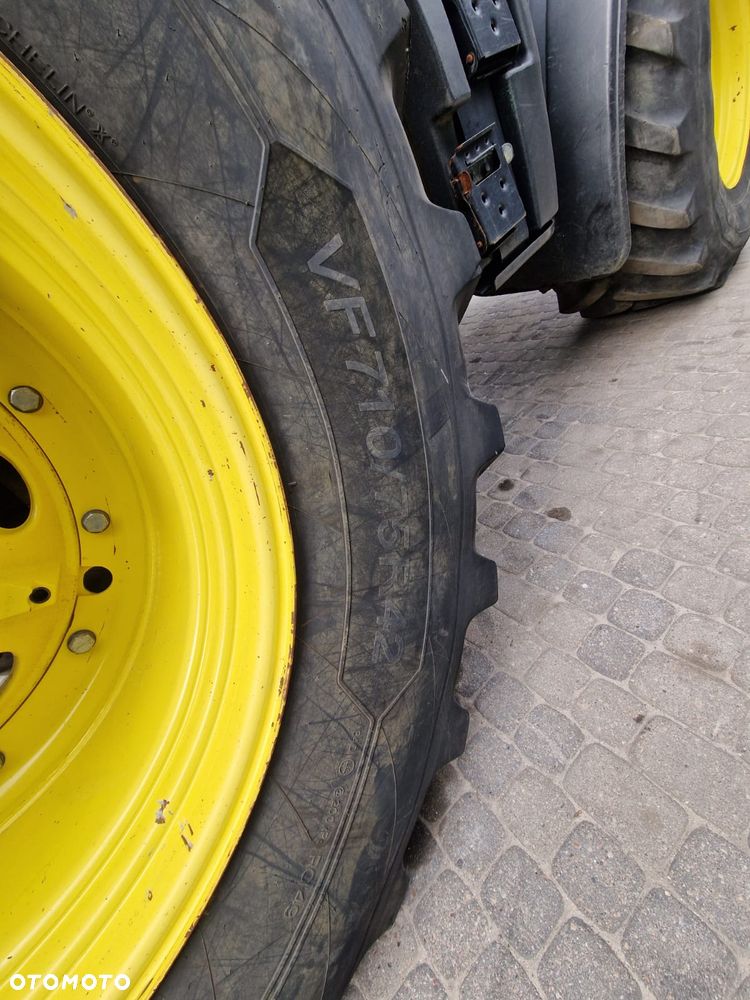 John Deere 7310R 2015r. Tuz WOM Pneumatyka TLS Import - 11