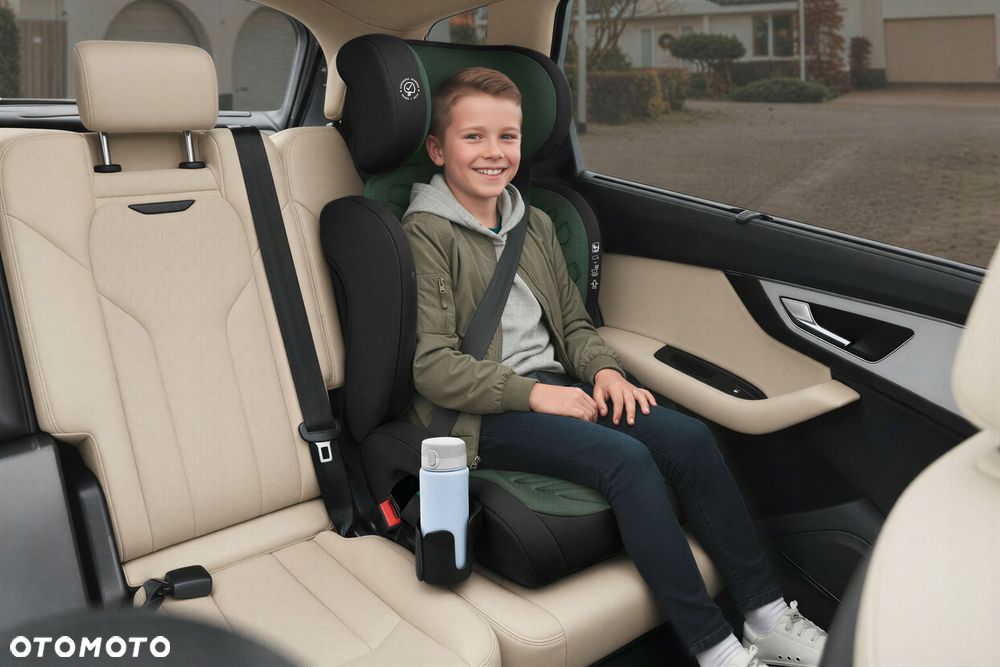 fotelik samochodowy 2w1 podstawka 15-36kg duży r129 +organizer isofix - 2
