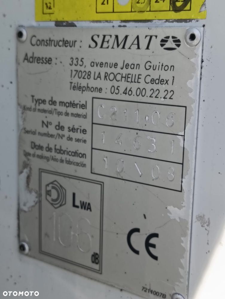 Zabudowa ŚMIECIARKA SEMAT C211.06 - 5