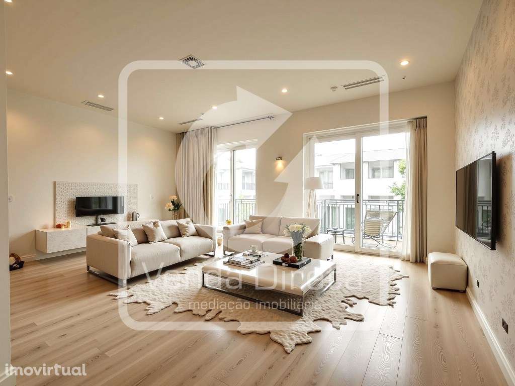 Apartamento T4 com terraço na Moita, próximo da praia do Rosário - Grande imagem: 2/32