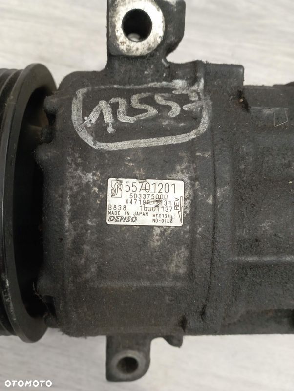 SUZUKI SX4 FIAT SEDICI 1.9 DDiS SPRĘŻARKA KOMPRESOR KLIMATYZACJI 55703721 - 2