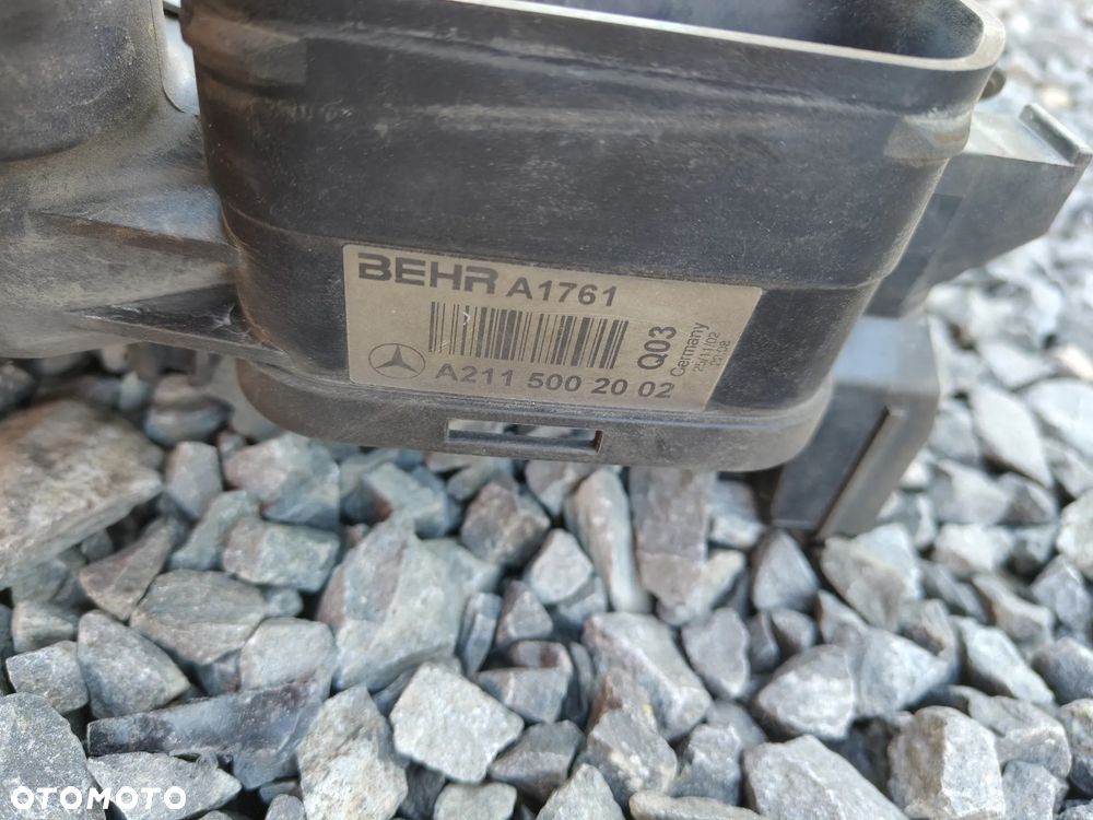 MERCEDES W211 2.2 CDI  02-06r MANUAL CHŁODNICA Wody A2115002002 - 5