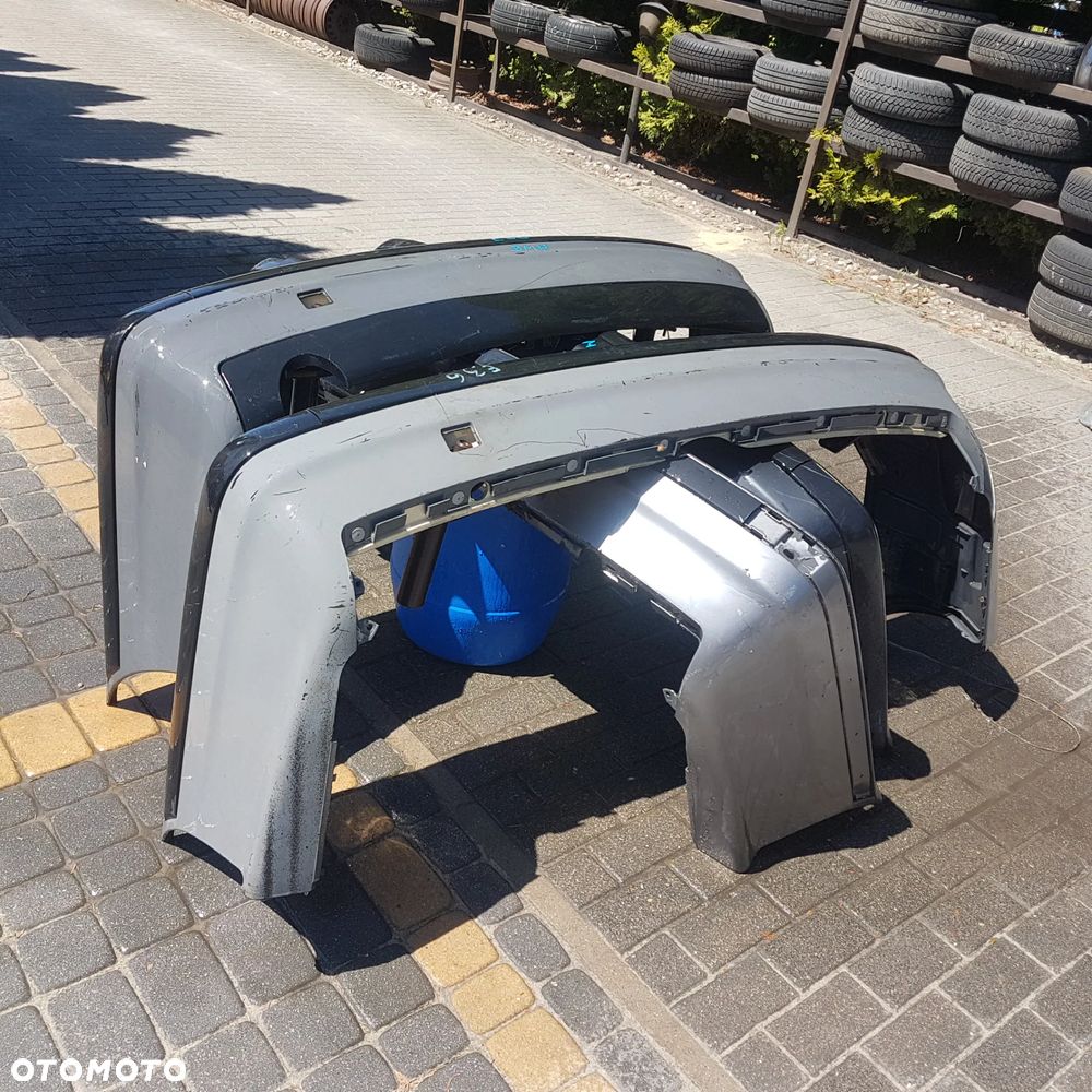 zderzak tył tylny spoiler nakładka ślizg osłona wydechu bmw 3 e46 e36 bmw 5 e39 oryginał - 9