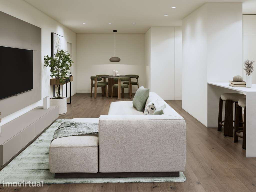 Apartamento T3 novo com excelentes acessos e comodidades em Leiria. - Grande imagem: 5/22