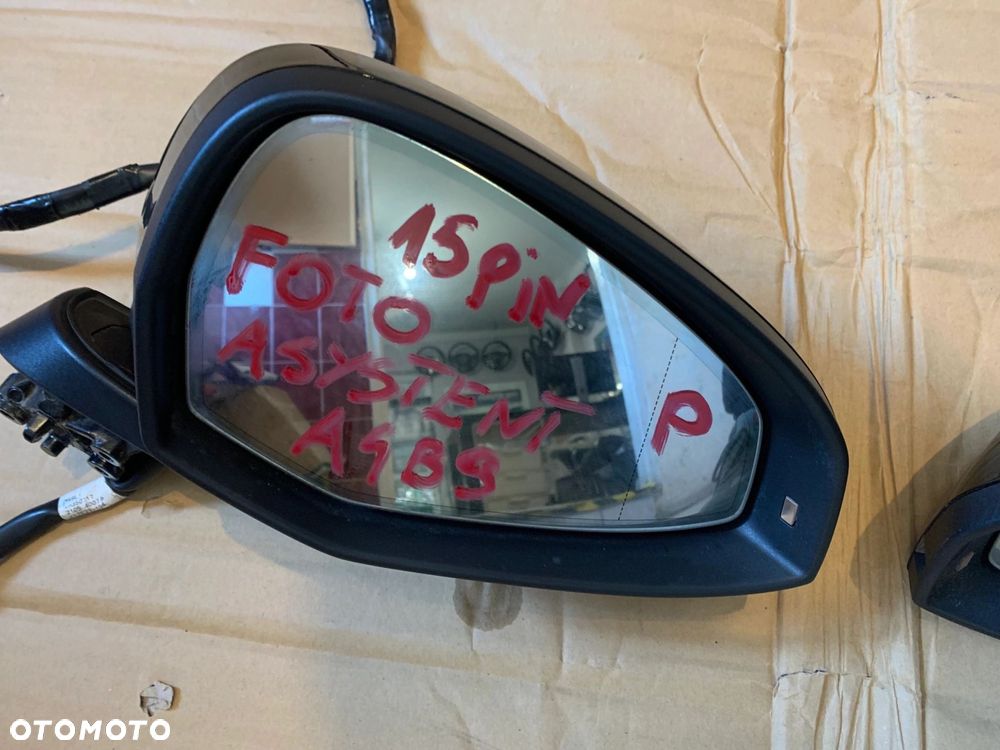 LUSTERKO PRAWE AUDI A4 B9 AVANT EUROPA 15 PIN FOTOCHROM ASYSTENT - 3