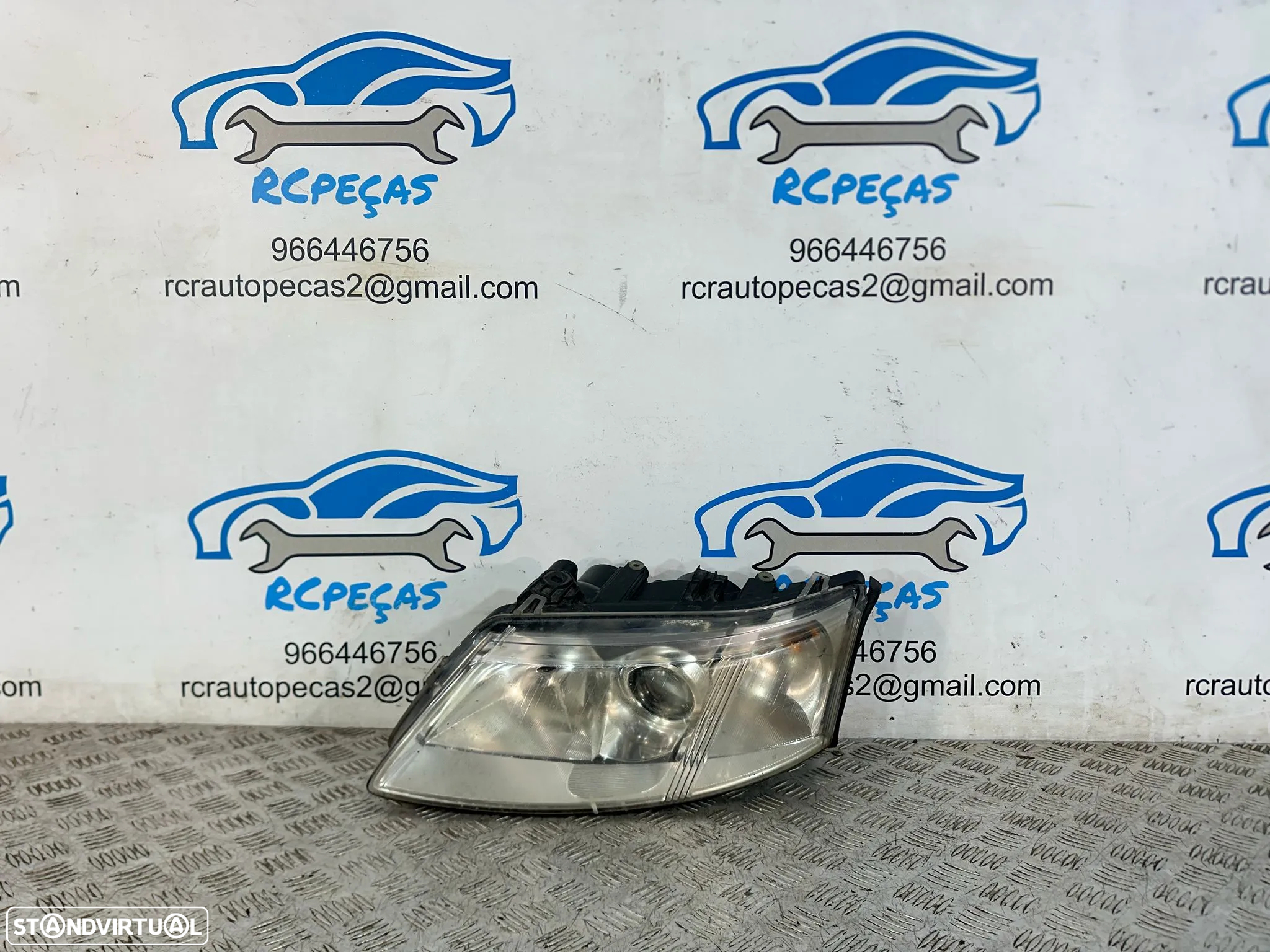 .Conjunto Oticas Farois Frontal Frente Esquerda Direita Saab 93 9-3 YS3F 2002 - 2012 - 8