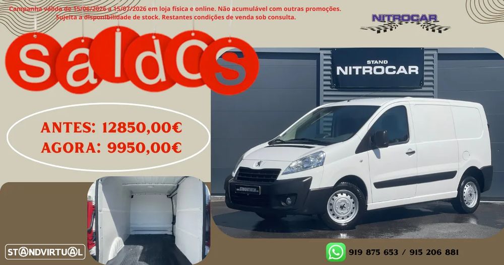 Peugeot EXPERT 2.0 HDI 3 LUG L1H1 C/ AC + EXTRAS - 2