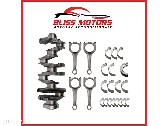 Kit reparație motor BMW 2.0 benzină N42 / N43 / N46 11217516040 – arbore cotit + cuzineți - 1