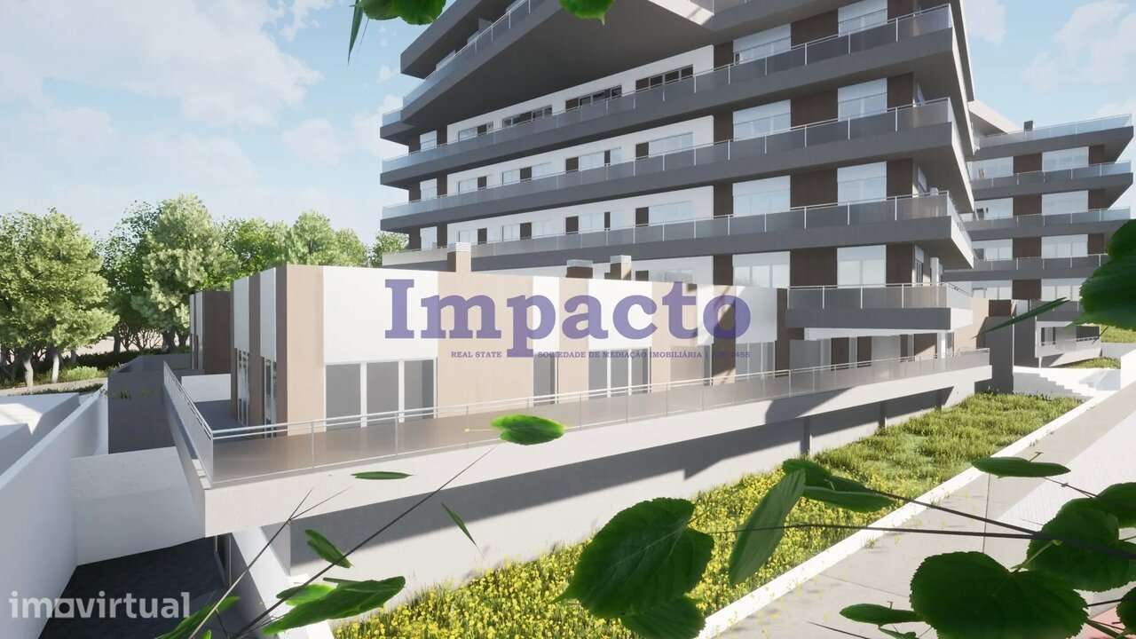 Apartamento T3 com terraço em construção - Grande imagem: 2/6