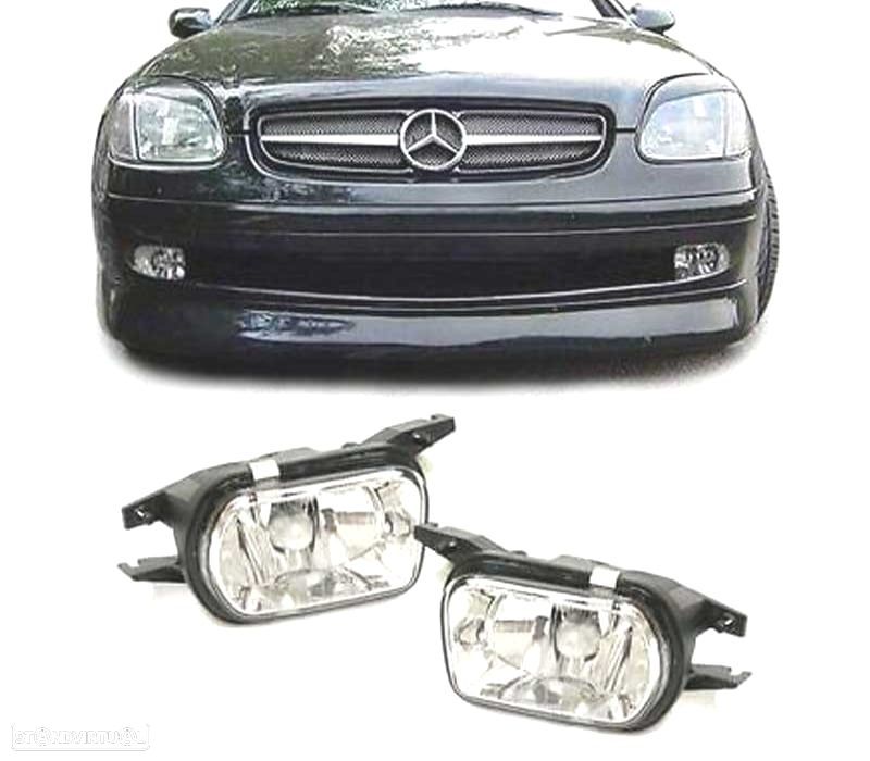 FARÓIS DE NEVOEIRO MERCEDES W203 00-04 R170 SLK ROADSTER 04-11 W209 CLK 03-09 - 1