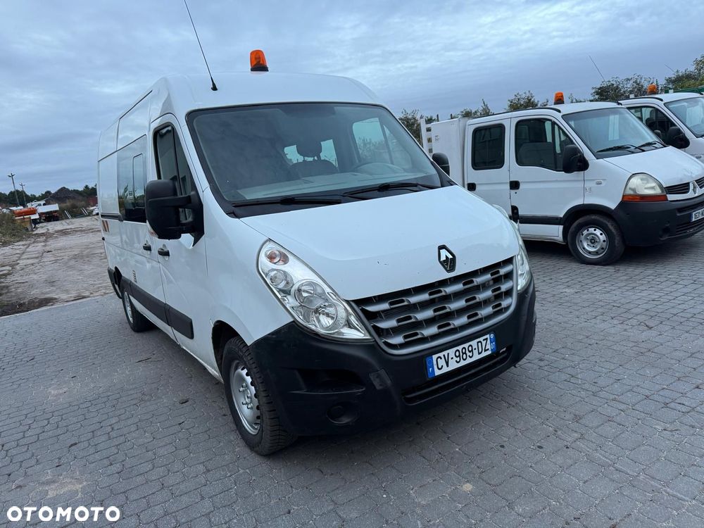 Renault Master 2013r. 6osob Brygadówka KLIMATYZACJA L2H2 - 4