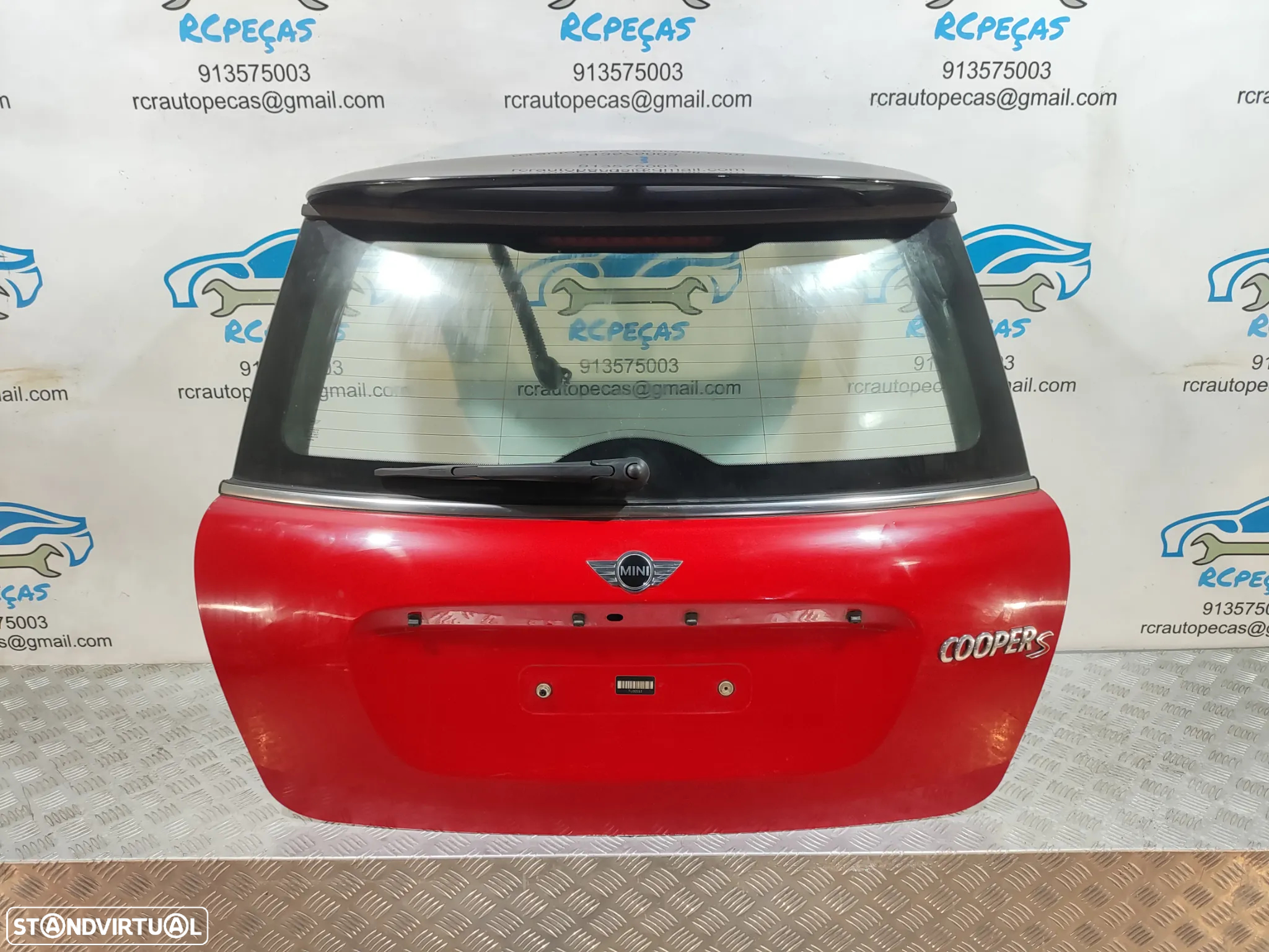 Tampa Porta Mala Mini R56 Cooper One Friso Spoiler 2006 - 2012 - 5