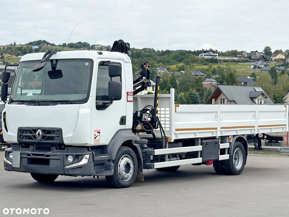 Renault D12.210 * SKRZYNIA 6,15 m * HIAB 066 CL * STAN BDB - 4