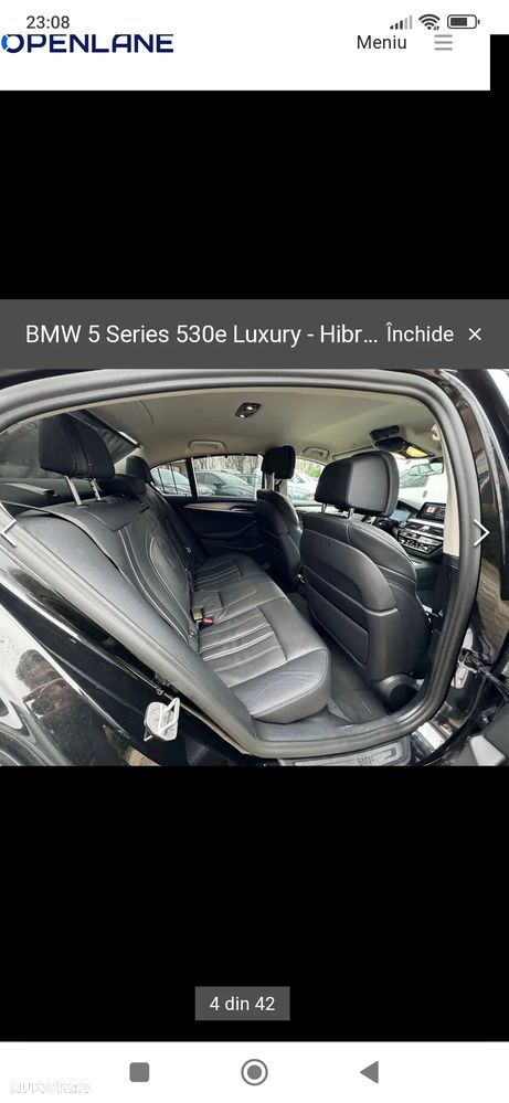 BMW Seria 5 530e Aut. Luxury Line - 7