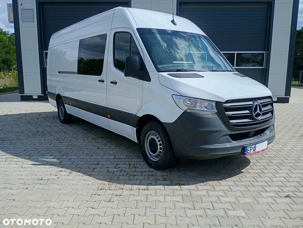 Mercedes-Benz SPRINTER MAXI BRYGADÓWKA 9 OSÓB OBROTOWE FOTELE SESORY KAMERA COFANIA NR. 101 - 2