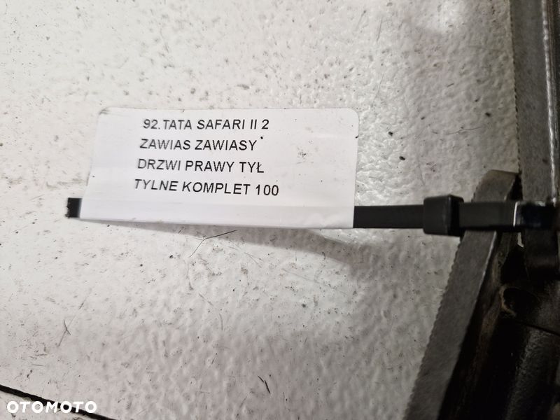 tata safari ii 2 zawias zawiasy drzwi prawy tył tylne komplet - 8