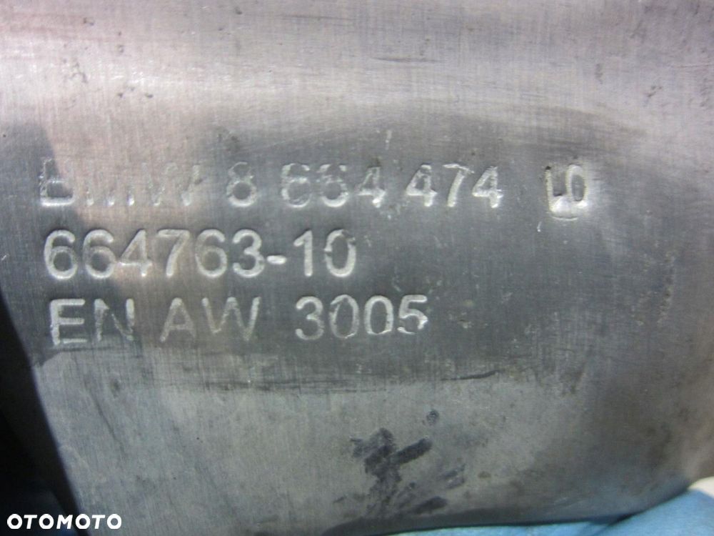 BMW X1 F48 OSŁONA IZOLACJA TERMICZNA ZESTAW 7618369 7618369 11657618369 - 9