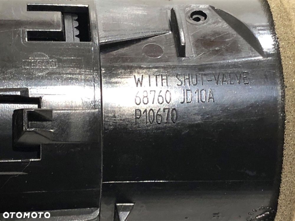 KRATKA NAWIEWU PRZÓD  NISSAN QASHQAI / QASHQAI +2 I (J10, NJ10, JJ10E) 2006 - 2014 1.6 86 kW [117 - 3