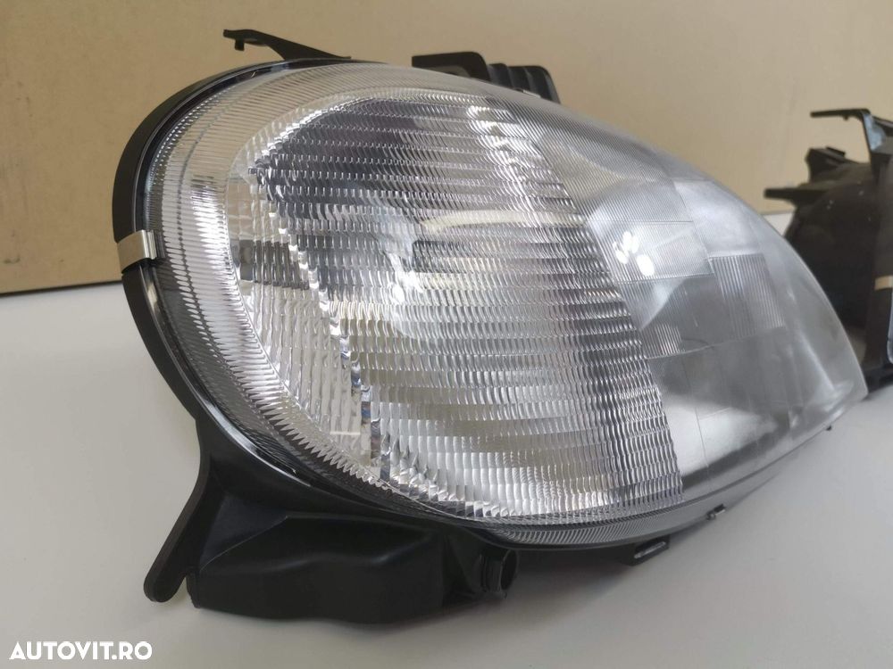Set Faruri Stanga Dreapta Halogen Mercedes-Benz ML W163 1997 1998 1999 - 7