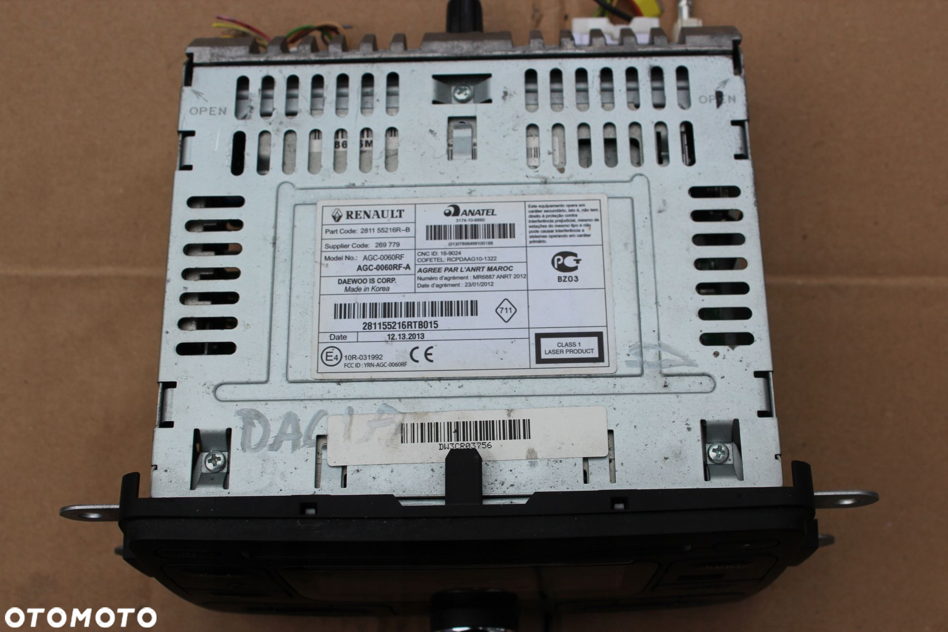 Radioodtwarzacz Radio Dacia Dokker - 2