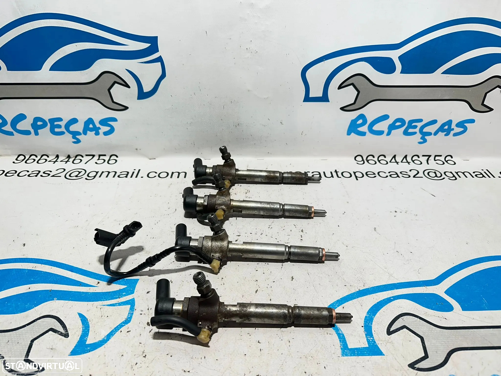 .Conjunto 4 injetores Siemens Renault Nissan 1.5 dCi 106cv K9K282 8200380253 - 8