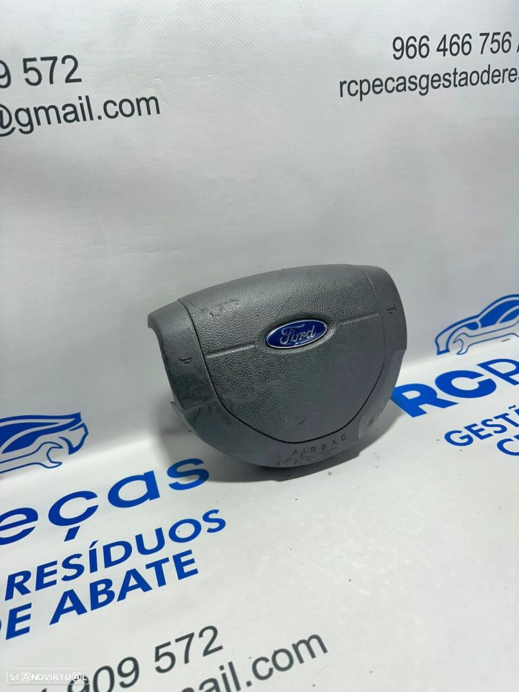 .Airbag Volante Guiador Original Ford Fiesta 5 MK5 6S6AA042B85ABZHGT 2001 - 2014 - 2