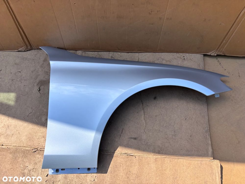 Mercedes E Klasa W213 Błotnik Przedni Prawy Oryginalny Ładny Srebrny Aluminiowy A2138810001 213 A213 - 3