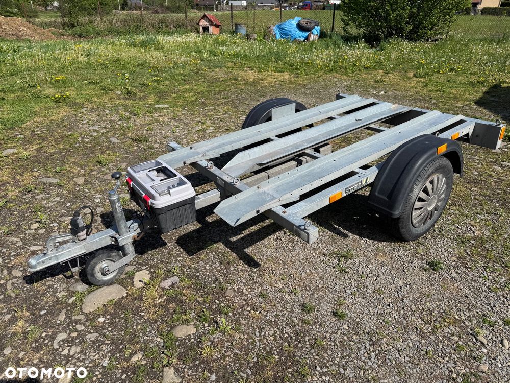 Brenderup LAWETA 3 Motocykle LEKKA DMC 750 KG Solidna - 6
