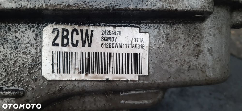 Opel Automatyczna skrzynia biegów 2BCW 24254478 1171A Astra J 1.4 TURBO A14NET  Uszkodzona - 7