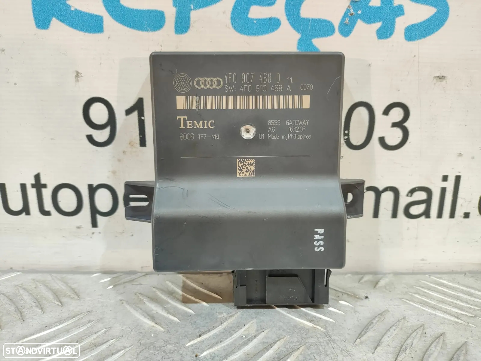 Módulo Gateway original Audi A6 C6 - 5