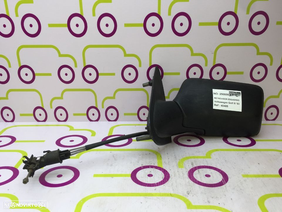 Retrovisor Esquerdo Volkswagen Golf III de 1993 - Ref: 40485 - NO250005 - 3